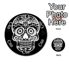 Skull Playing Cards 54 (round)  by ImpressiveMoments