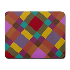 Shapes Pattern Small Mousepad by LalyLauraFLM