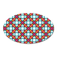 Pattern 1284 Oval Magnet by GardenOfOphir