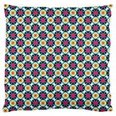 Cute Abstract Pattern Background Large Cushion Cases (two Sides)  by GardenOfOphir