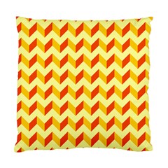 Modern Retro Chevron Patchwork Pattern  Standard Cushion Case (one Side)  by GardenOfOphir