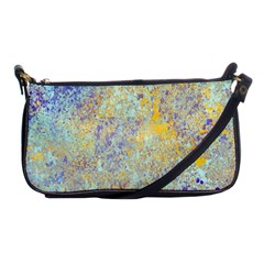 Abstract Earth Tones With Blue  Shoulder Clutch Bags by digitaldivadesigns