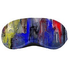 Hazy City Abstract Design Sleeping Masks by digitaldivadesigns