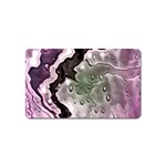 Wet Metal Pink Magnet (Name Card)