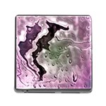 Wet Metal Pink Memory Card Reader (Square)