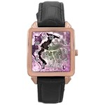 Wet Metal Pink Rose Gold Watches