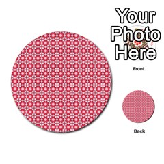 Cute Seamless Tile Pattern Gifts Multi-purpose Cards (round)  by GardenOfOphir