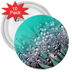 Dandelion 2015 0701 3  Buttons (10 Pack)  by JAMFoto