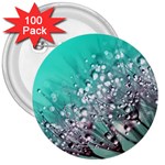 Dandelion 2015 0701 3  Buttons (100 pack) 