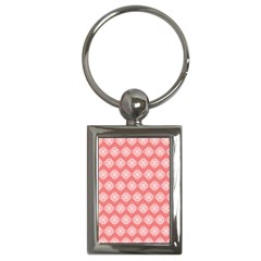 Abstract Knot Geometric Tile Pattern Key Chains (rectangle)  by GardenOfOphir