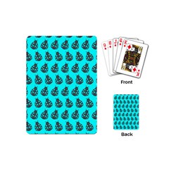 Ladybug Vector Geometric Tile Pattern Playing Cards (mini)  by GardenOfOphir