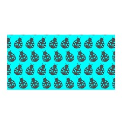 Ladybug Vector Geometric Tile Pattern Satin Wrap by GardenOfOphir
