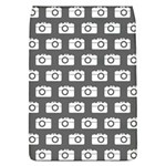 Modern Chic Vector Camera Illustration Pattern Flap Covers (L) 