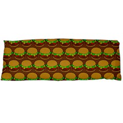 Burger Snadwich Food Tile Pattern Body Pillow Cases (dakimakura)  by GardenOfOphir