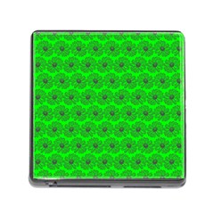 Gerbera Daisy Vector Tile Pattern Memory Card Reader (square) by GardenOfOphir