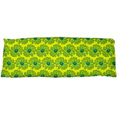 Gerbera Daisy Vector Tile Pattern Body Pillow Cases Dakimakura (two Sides)  by GardenOfOphir