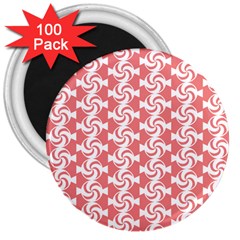 Candy Illustration Pattern  3  Magnets (100 Pack) by GardenOfOphir