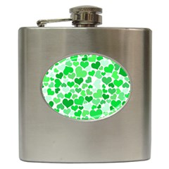 Heart 2014 0913 Hip Flask (6 Oz)