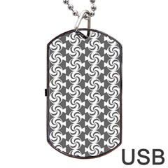 Candy Illustration Pattern Dog Tag Usb Flash (one Side) by GardenOfOphir