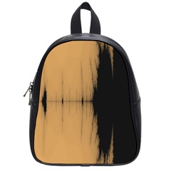 Sunset Black School Bags (small)  by digitaldivadesigns