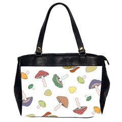 Mushrooms Pattern 02 Office Handbags (2 Sides)  by Famous