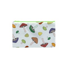 Mushrooms Pattern 02 Cosmetic Bag (xs)