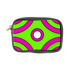 Neon Green Black Pink Abstract  Coin Purse