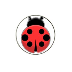 Kawaii Ladybug Hat Clip Ball Marker (10 Pack) by KawaiiKawaii