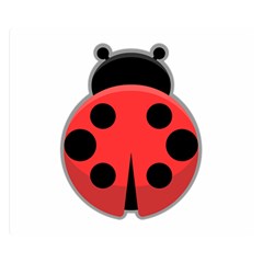 Kawaii Ladybug Double Sided Flano Blanket (small)  by KawaiiKawaii