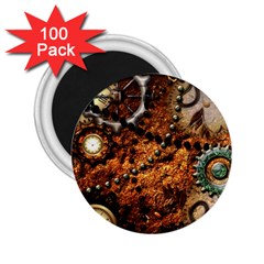 Steampunk In Noble Design 2 25  Magnets (100 Pack)  by FantasyWorld7