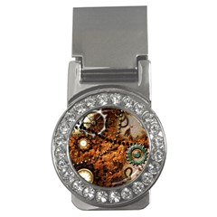 Steampunk In Noble Design Money Clips (cz)  by FantasyWorld7