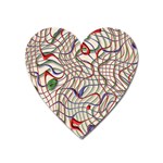 Ribbon Chaos 2 Heart Magnet