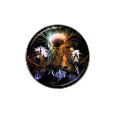 Wonderful Horses In The Universe Hat Clip Ball Marker (4 Pack) by FantasyWorld7