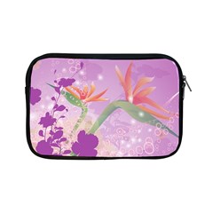 Wonderful Flowers On Soft Purple Background Apple Ipad Mini Zipper Cases by FantasyWorld7