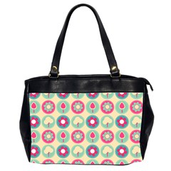 Chic Floral Pattern Office Handbags (2 Sides)  by GardenOfOphir