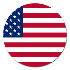 Usa1 Magnet 5  (round)