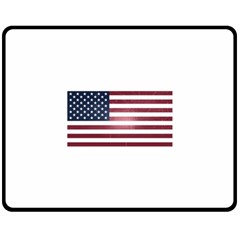 Usa3 Double Sided Fleece Blanket (medium)  by ILoveAmerica