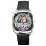 World Peace Square Metal Watches