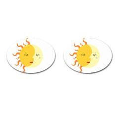 Coexist Cufflinks (oval) by fallacies