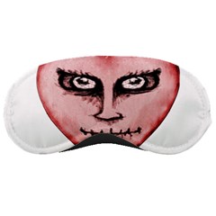 Angry Devil Heart Drawing Print Sleeping Masks by dflcprints