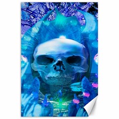 Skull Worship Canvas 24  X 36  by icarusismartdesigns