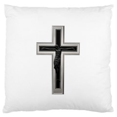 Christian Cross Standard Flano Cushion Case (one Side)