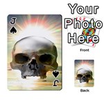Skull Sunset Playing Cards 54 Designs  Front - SpadeJ