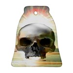 Skull Sunset Bell Ornament (2 Sides) Front