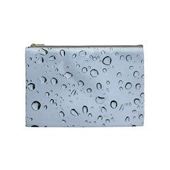 Water Drops 2 Cosmetic Bag (medium)  by trendistuff