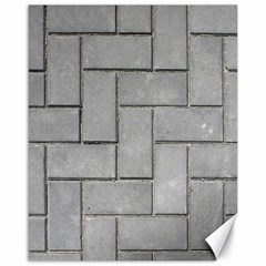 Alternating Grey Brick Canvas 16  X 20   by trendistuff