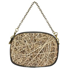 Light Colored Straw Chain Purses (two Sides)  by trendistuff