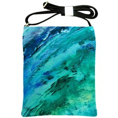 Shades Of Blue Shoulder Sling Bags by trendistuff