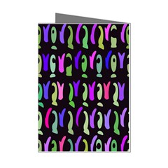 Misc Shapes Mini Greeting Cards (pkg Of 8) by LalyLauraFLM