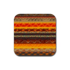 Fading Shapes Texture Rubber Coaster (square) by LalyLauraFLM